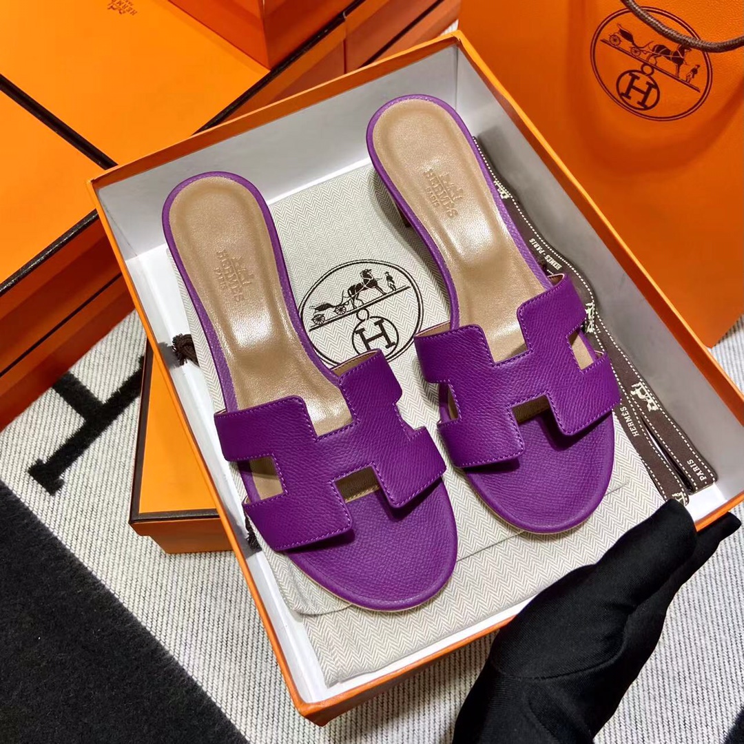 에르메스 올수공 오아시스 슬리퍼 샌들 앱송 46